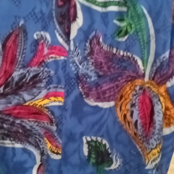 FINAL PRICE NWOT MAEVE by Anthropologie floral paisley print mock collar dress - Picture 4 of 16